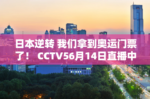 日本逆转 我们拿到奥运门票了！ CCTV56月14日直播中国女排VS德国