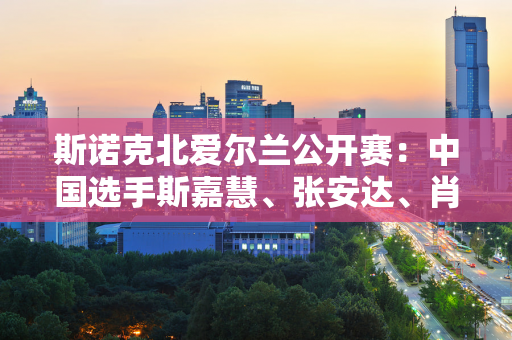 斯诺克北爱尔兰公开赛：中国选手斯嘉慧、张安达、肖国栋意外被淘汰