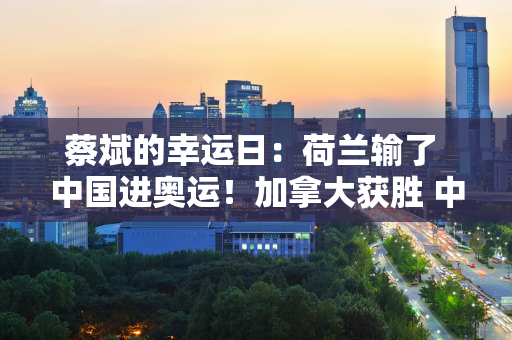 蔡斌的幸运日：荷兰输了 中国进奥运！加拿大获胜 中国队亚洲第一